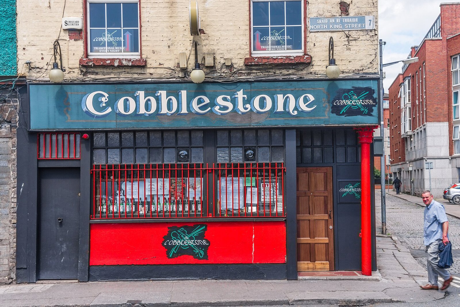 The Cobblestone's front on King Street North