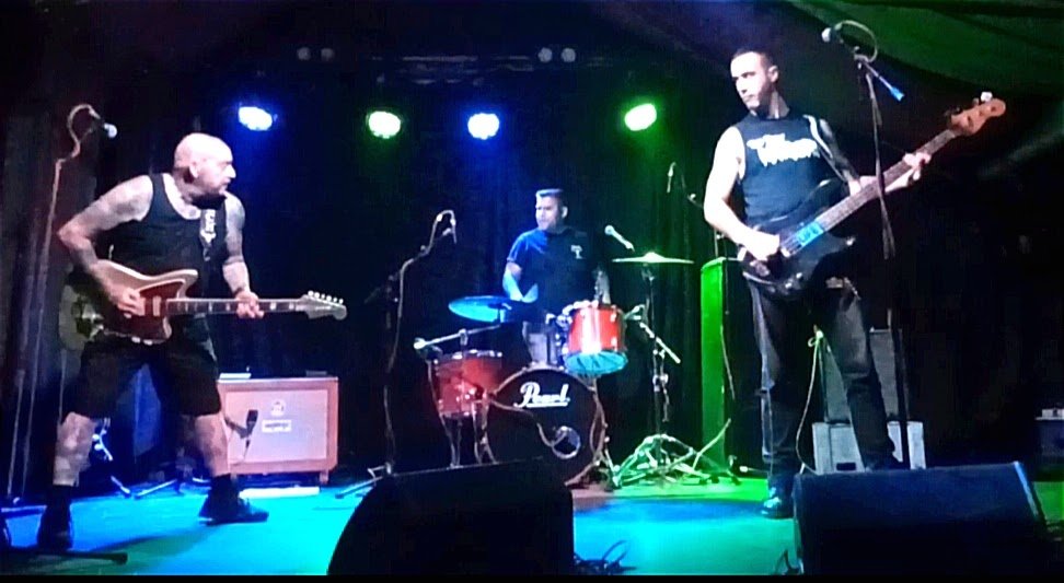 The Meteors on stage at The Grand Social
